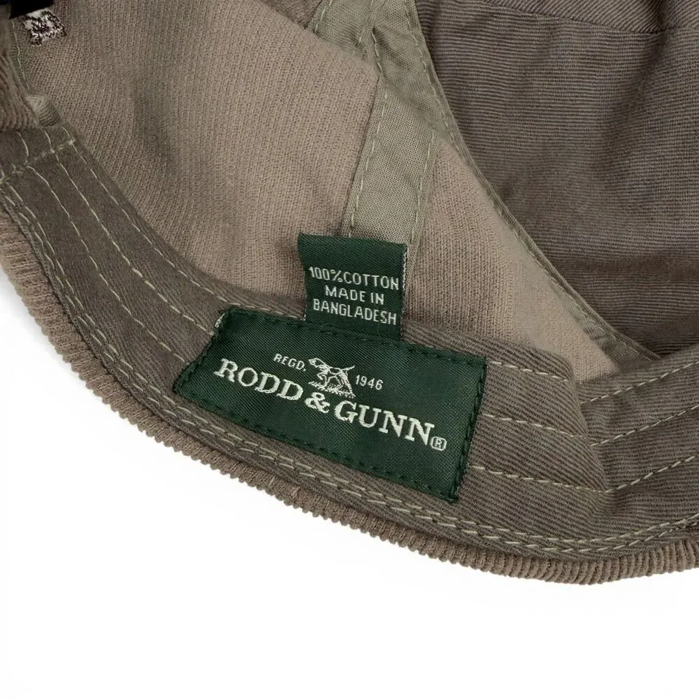 NWT Rodd & Gunn Canarvon Cotton Corduroy Cap Slate